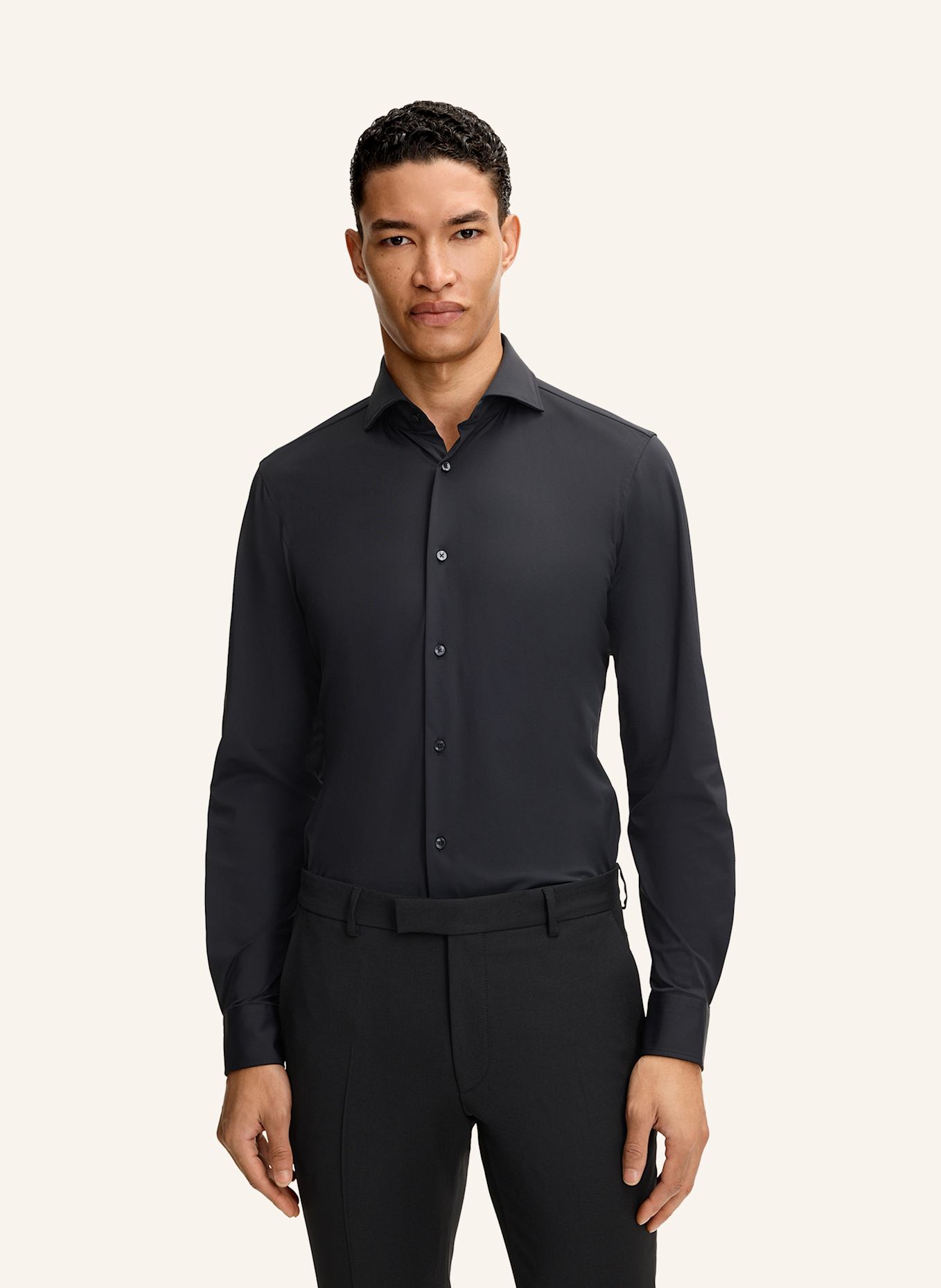 JOOP! Hemd Slim Fit: SCHWARZ