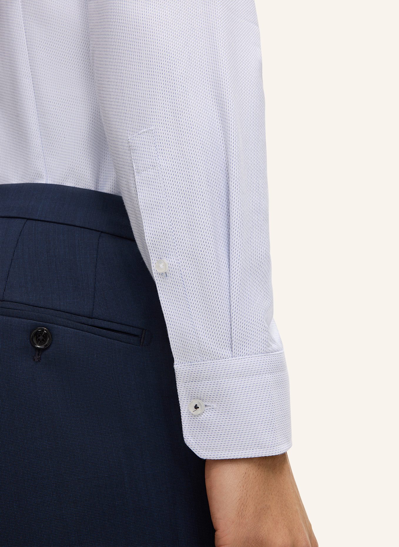 JOOP! Hemd Slim Fit: WEISS