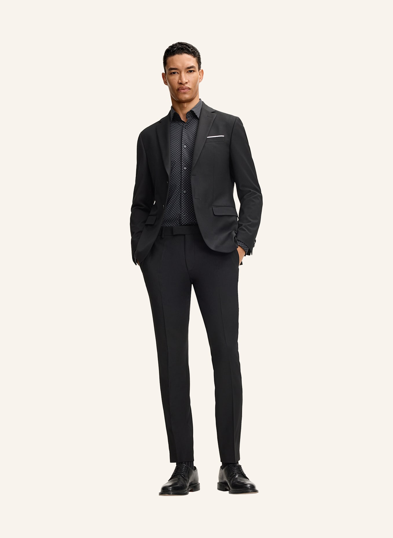 JOOP! Hemd Slim Fit: SCHWARZ