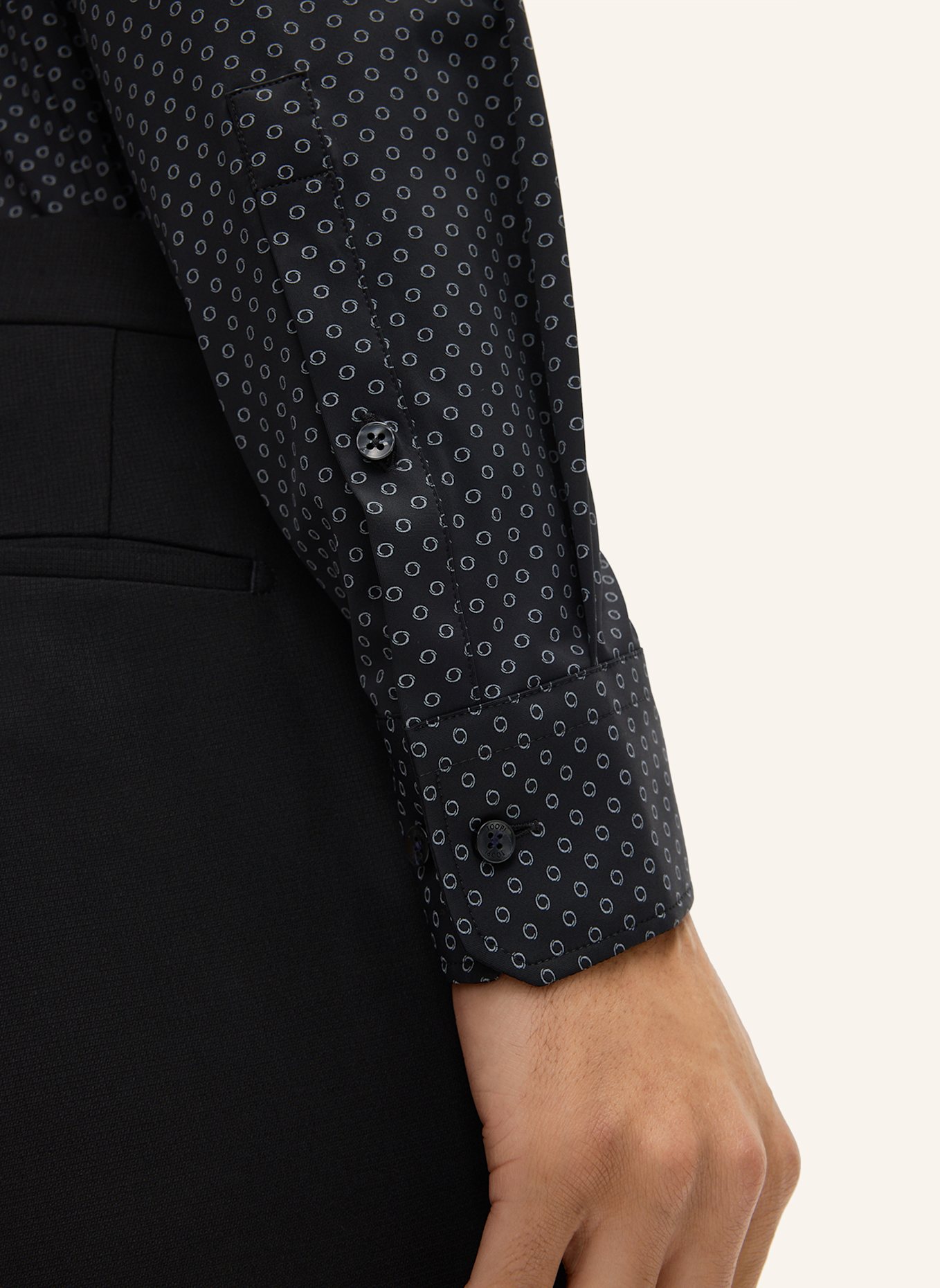 JOOP! Hemd Slim Fit: SCHWARZ