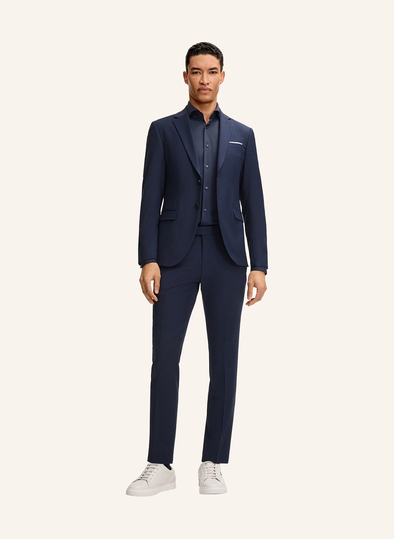 JOOP! Hemd Slim Fit: DUNKELBLAU