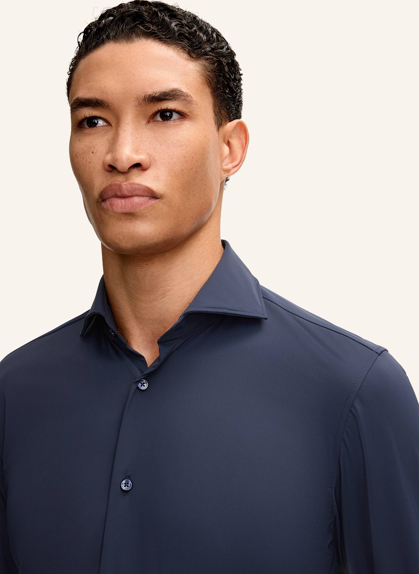 JOOP! Hemd Slim Fit: DUNKELBLAU