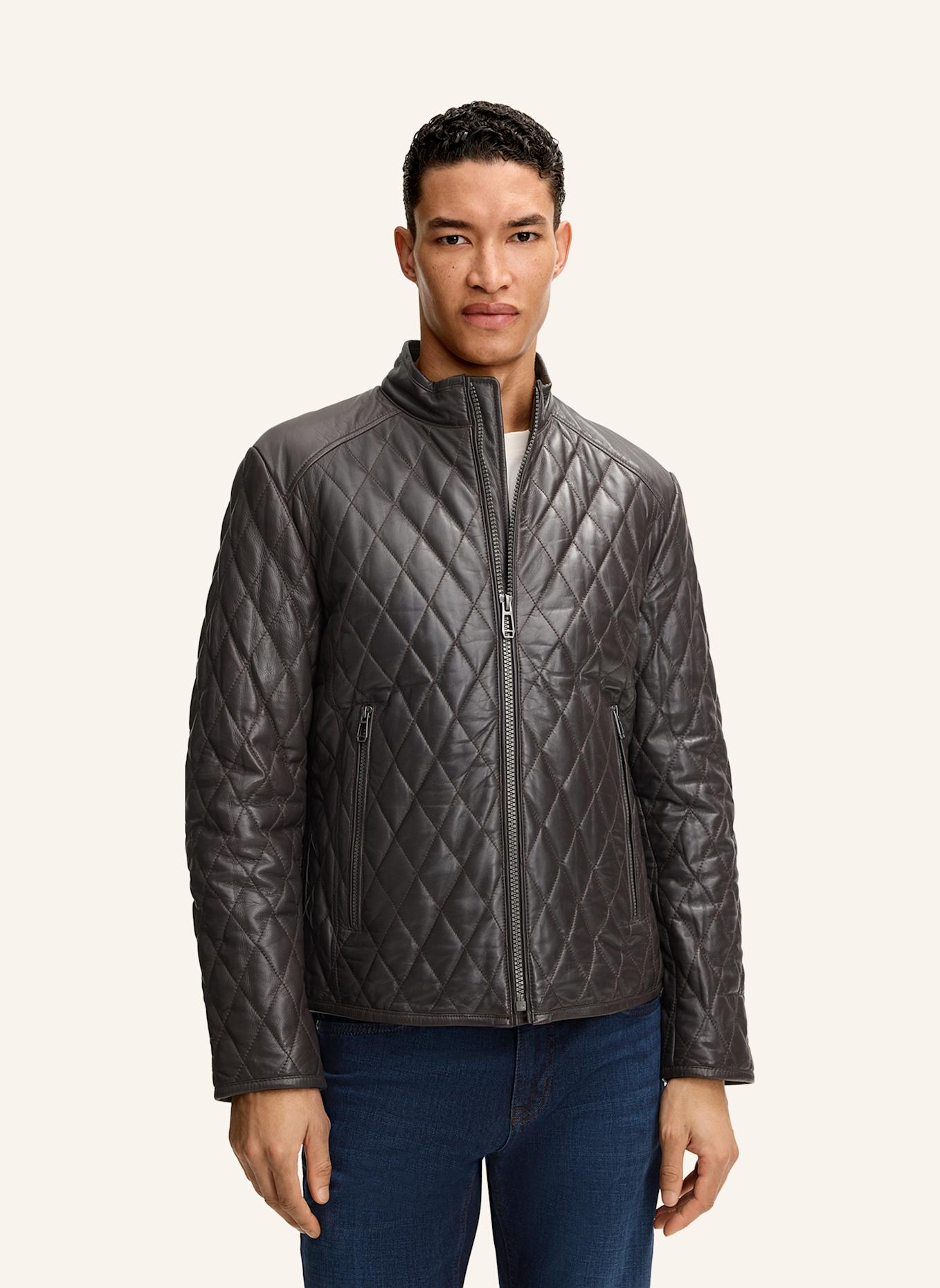 JOOP! Lederjacke: DUNKELBRAUN