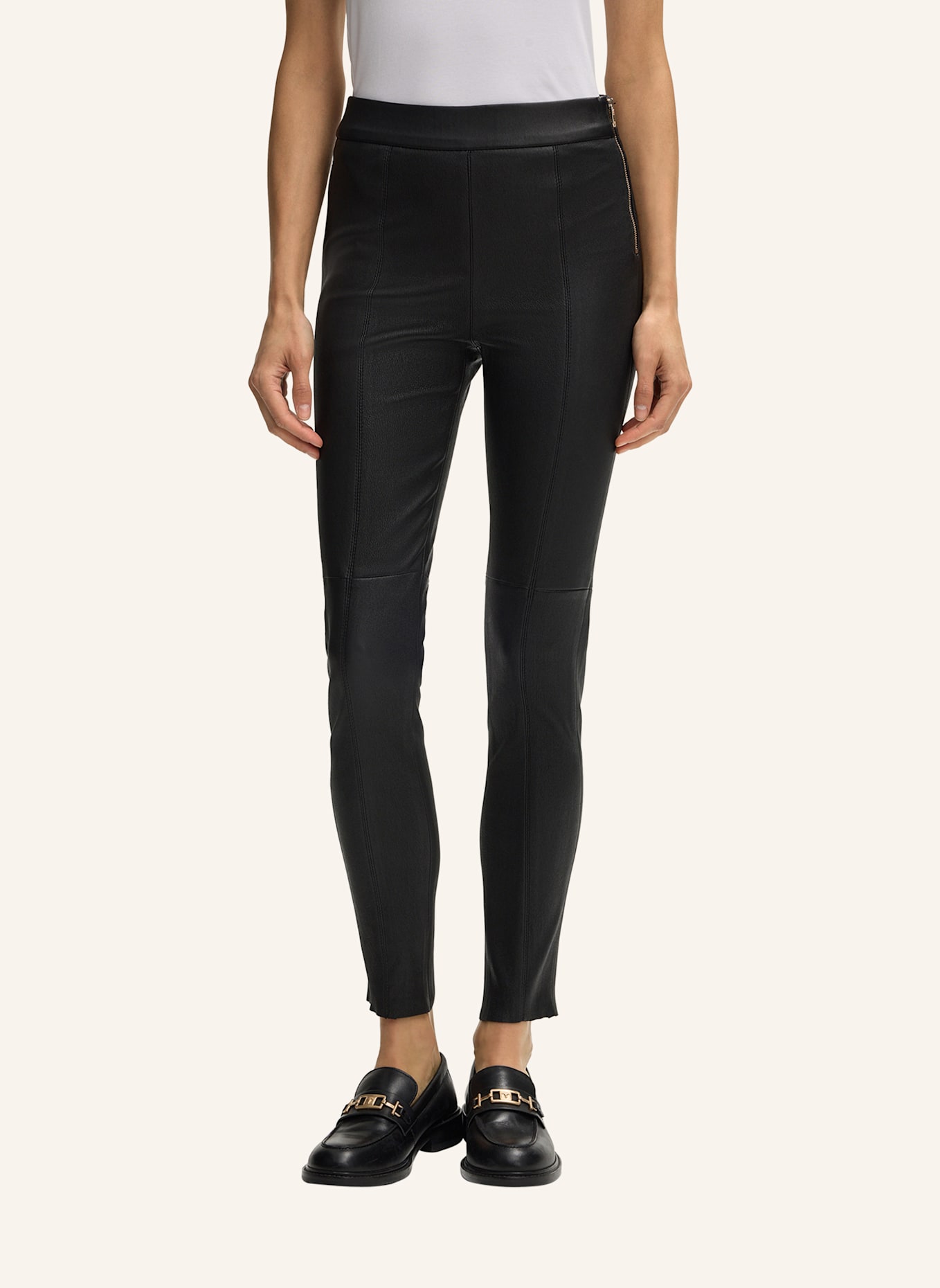 JOOP! Lederhose: SCHWARZ