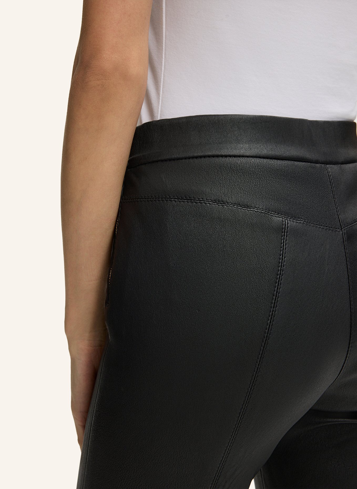 JOOP! Lederhose: SCHWARZ