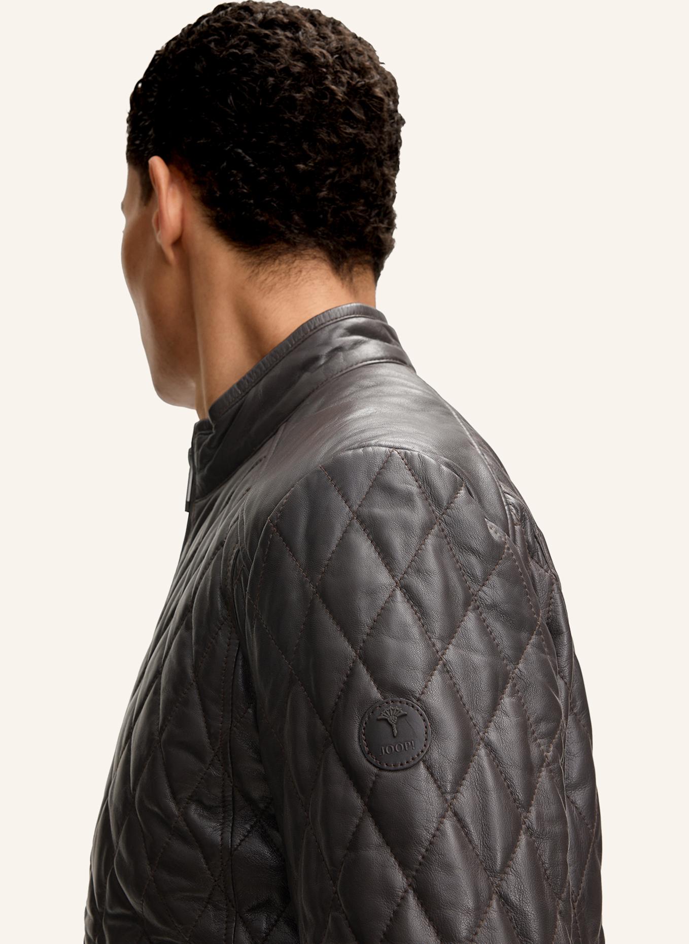 JOOP! Lederjacke: DUNKELBRAUN