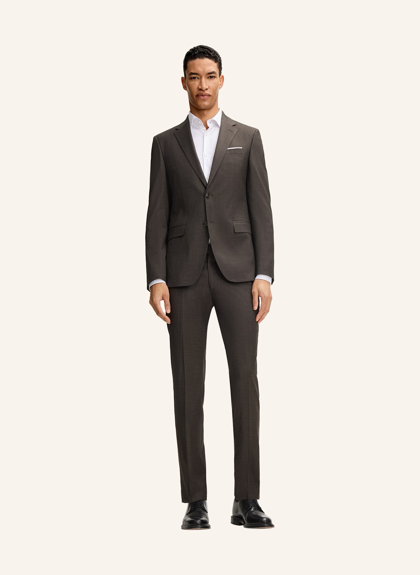 JOOP! Anzugsakko HERBY Slim Fit: DUNKELBRAUN