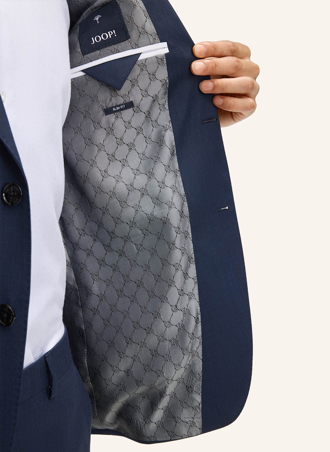 JOOP! Anzugsakko HERBY Slim Fit: DUNKELBLAU