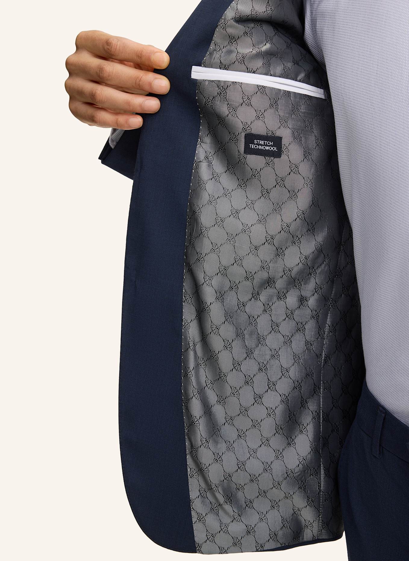 JOOP! Anzugsakko HERBY Slim Fit: DUNKELBLAU