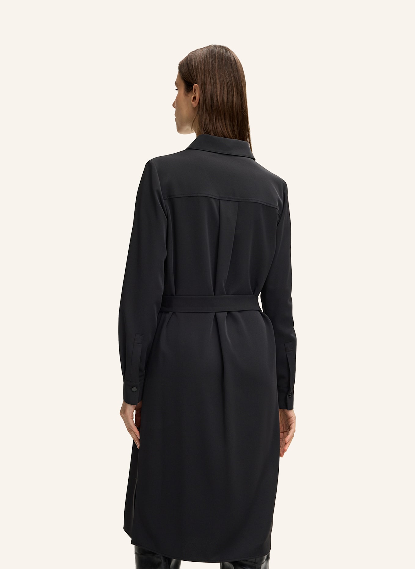 JOOP! Hemdblusenkleid: SCHWARZ