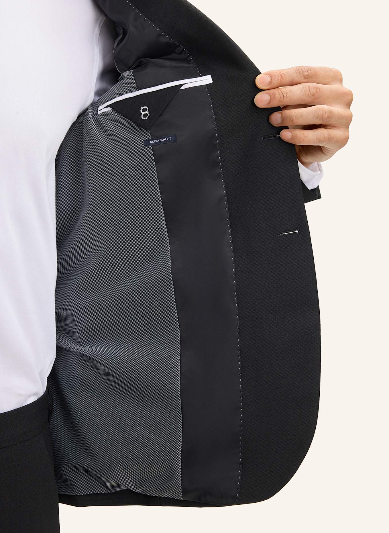 JOOP! Sakko Extra Slim Fit: SCHWARZ