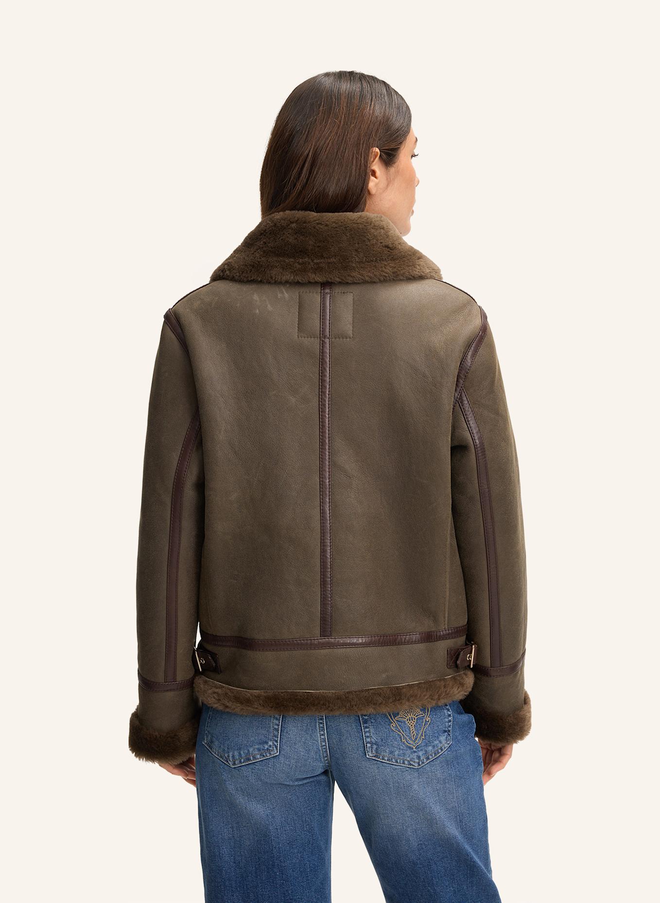 JOOP! Lammfelljacke: BRAUN