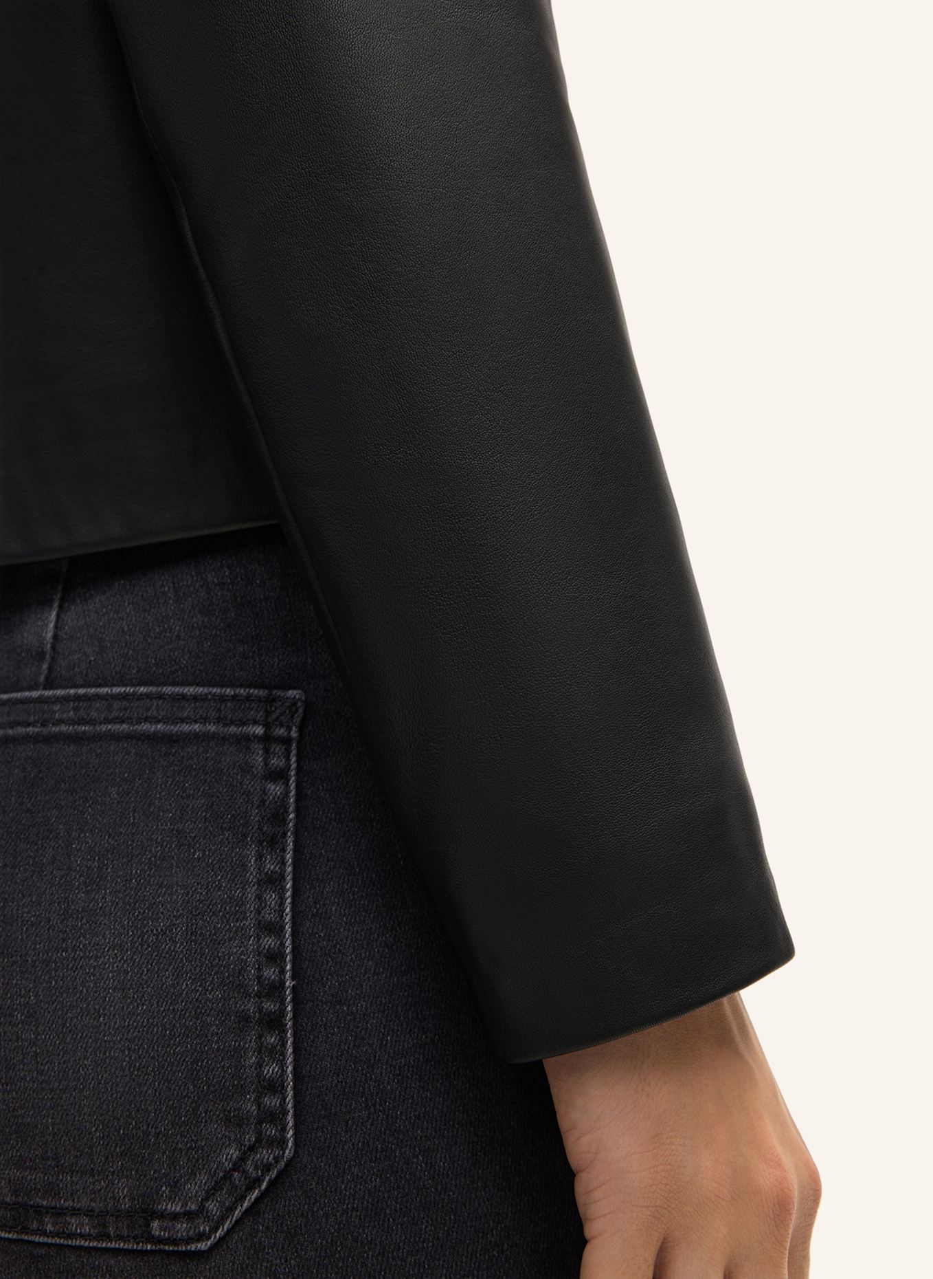 JOOP! Lederjacke: SCHWARZ