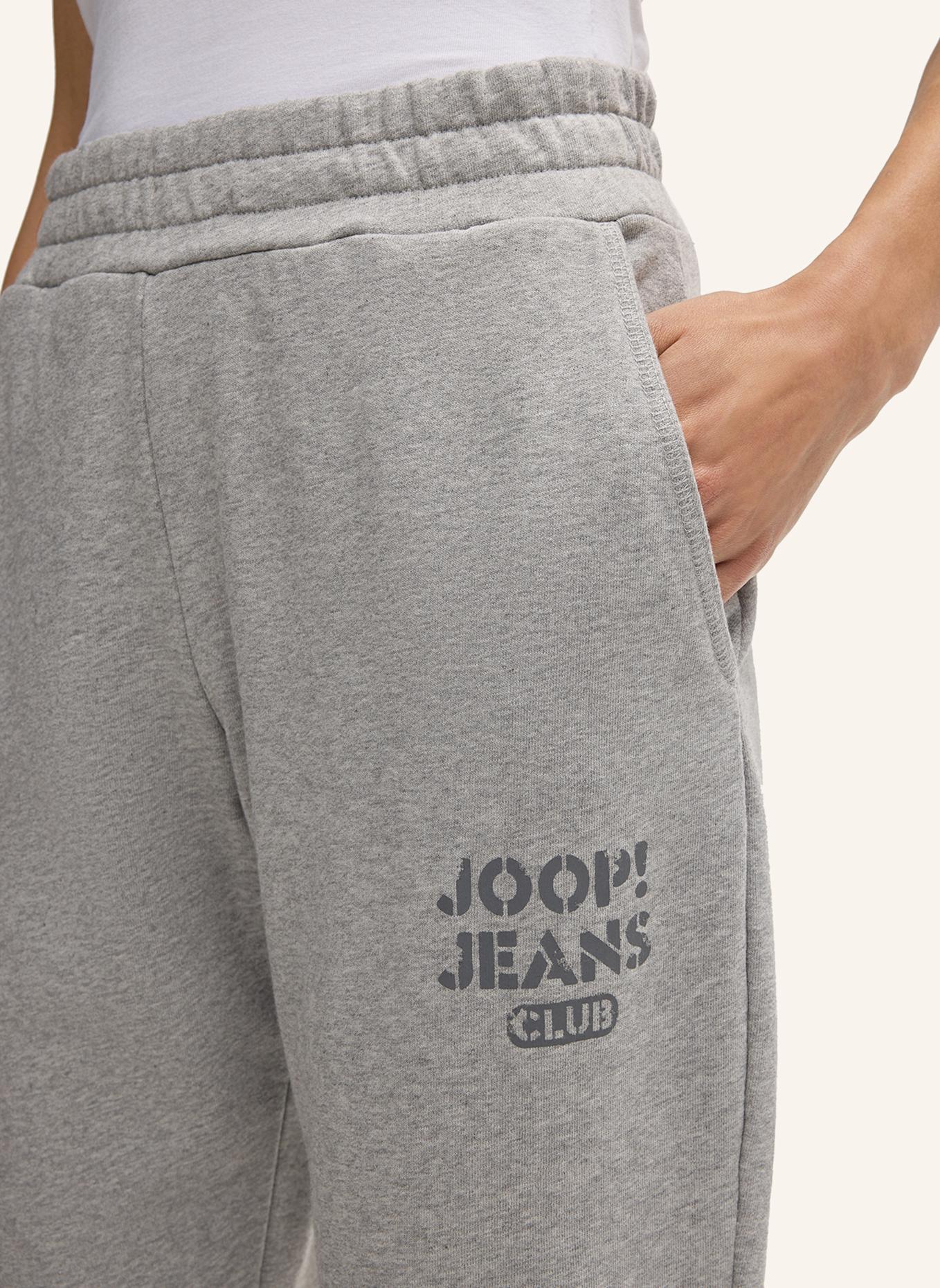 JOOP! JEANS Sweatpants mit Schmucksteinen: GRAU