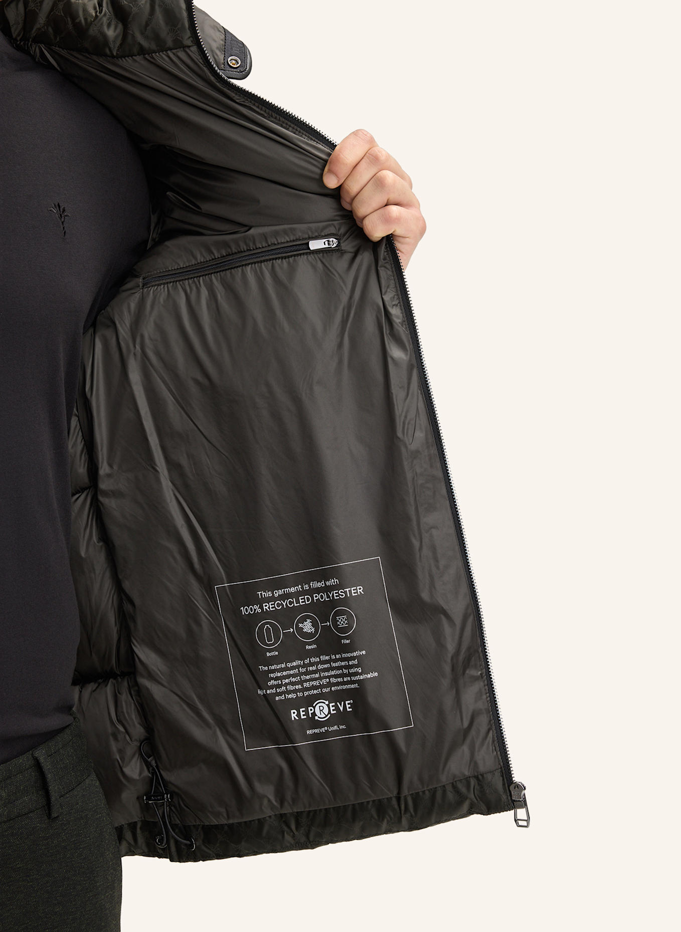 JOOP! Steppjacke: DUNKELGRÜN