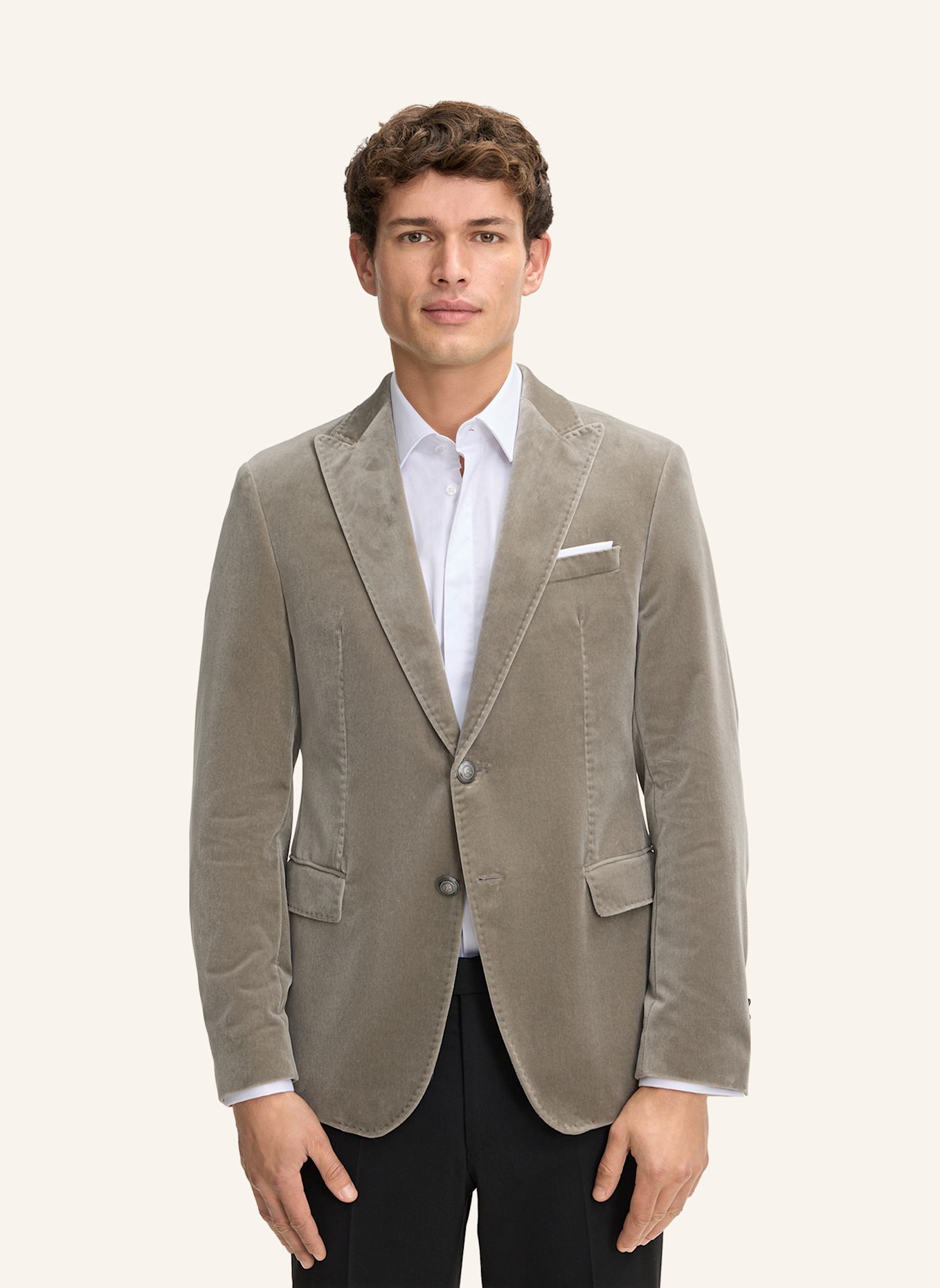 JOOP! Sakko Slim Fit: GRAU/ GRÜN