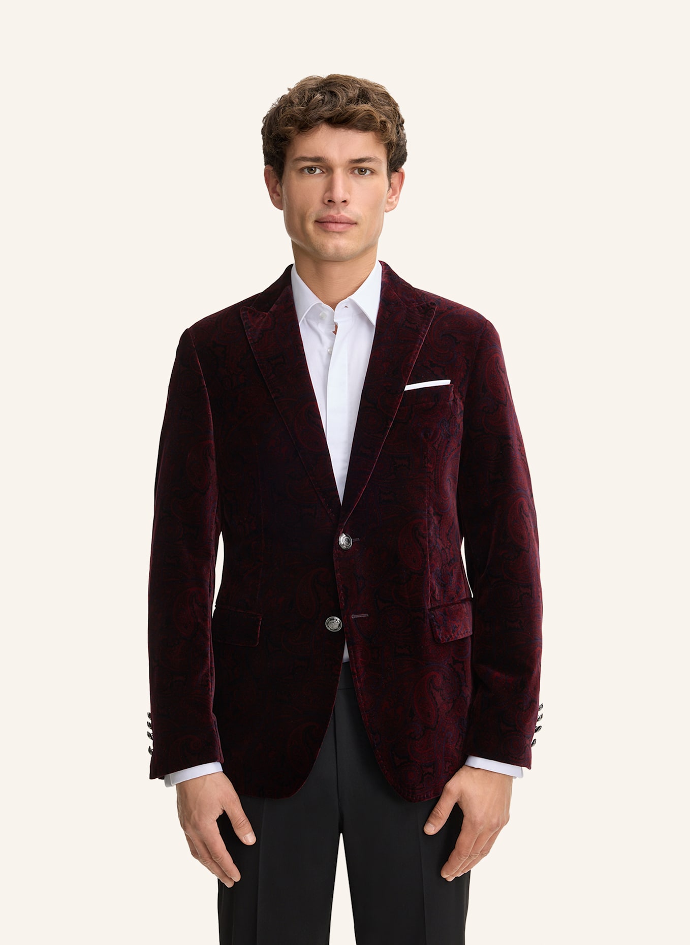 JOOP! Sakko Slim Fit: DUNKELROT