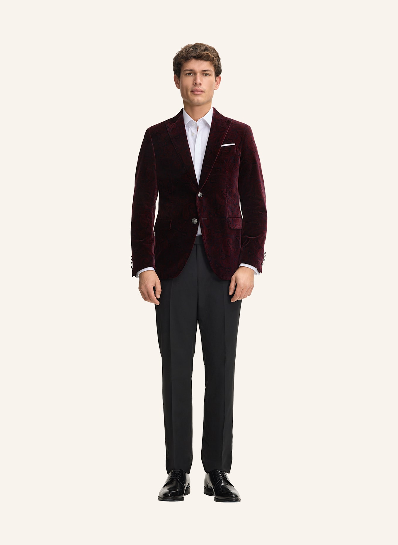 JOOP! Sakko Slim Fit: DUNKELROT