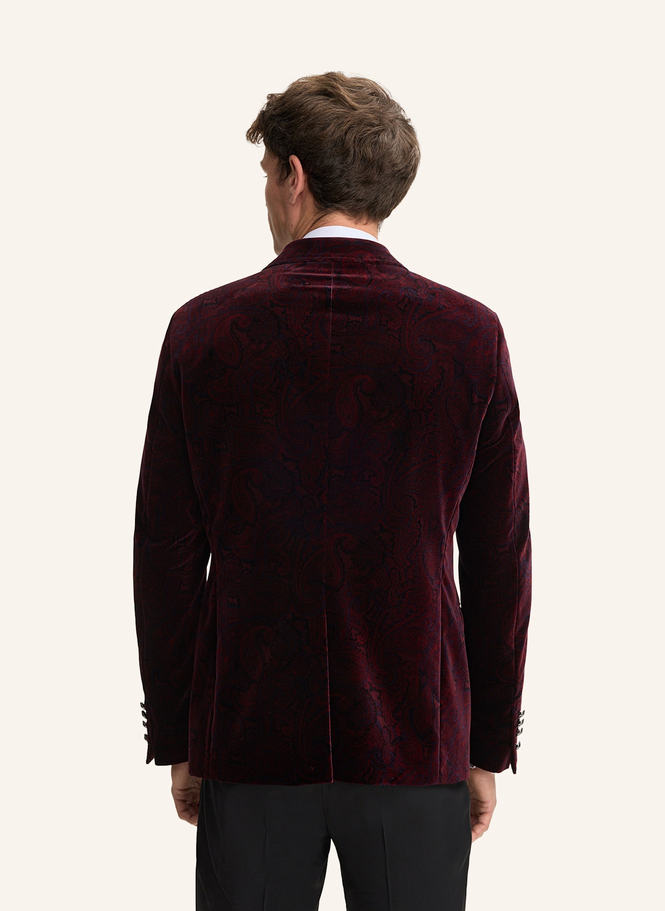 JOOP! Sakko Slim Fit: DUNKELROT