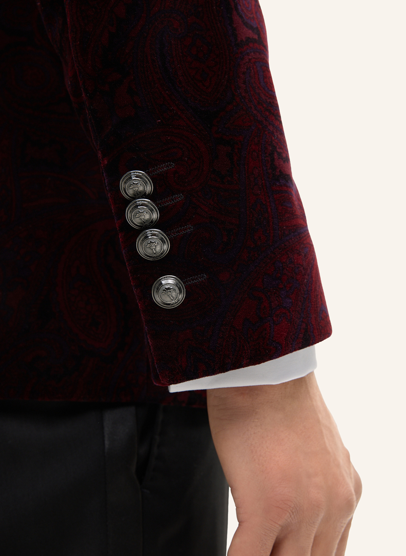 JOOP! Sakko Slim Fit: DUNKELROT