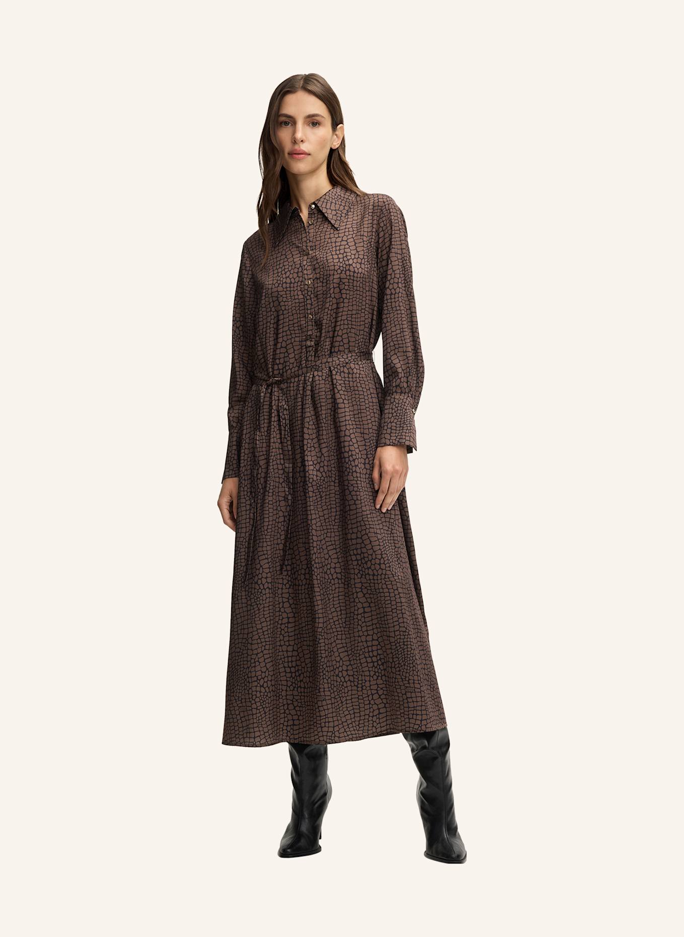 JOOP! Hemdblusenkleid: BRAUN