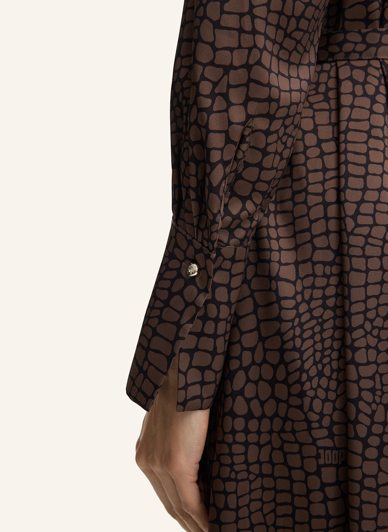 JOOP! Hemdblusenkleid: BRAUN