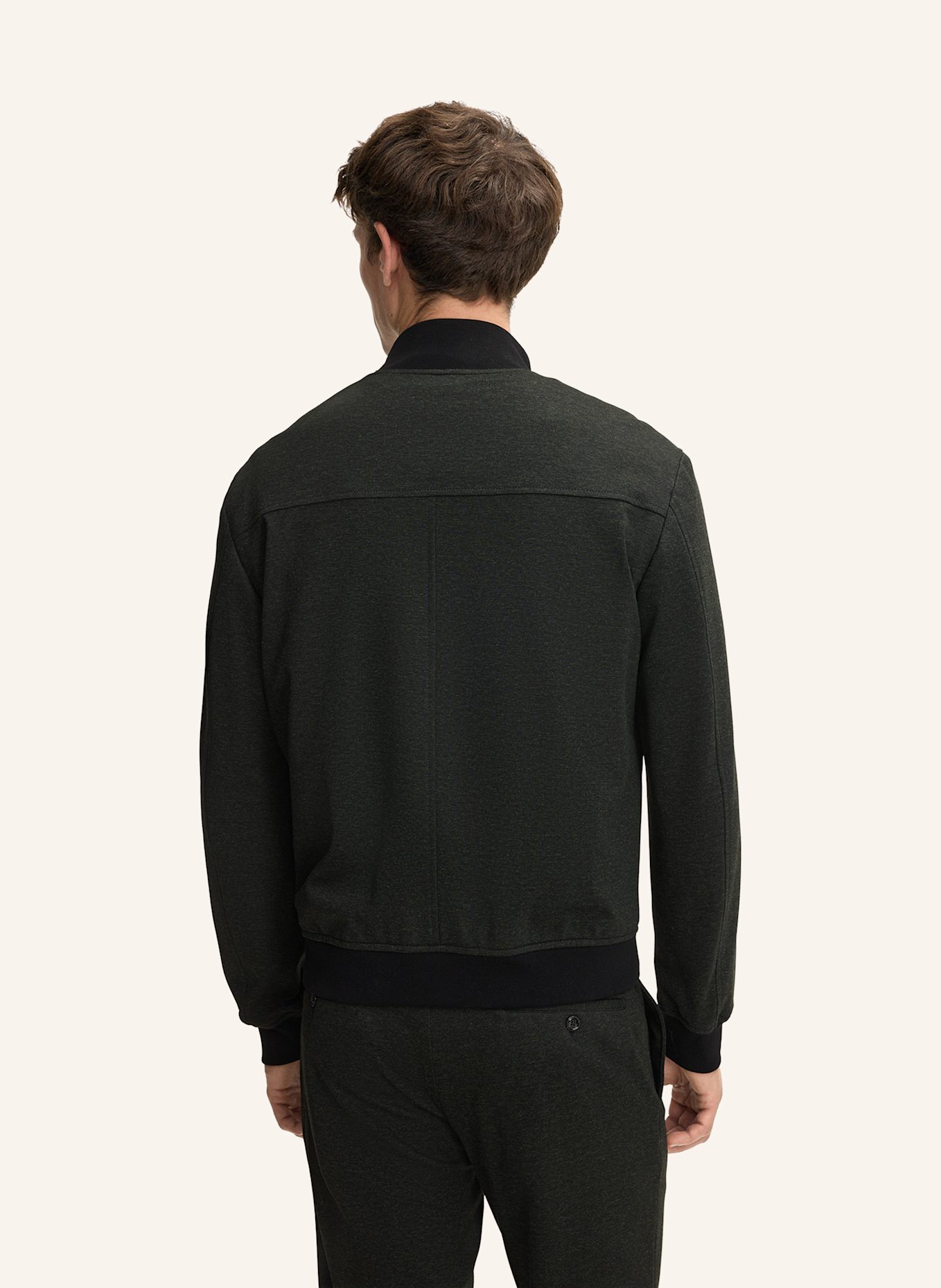 JOOP! Collegejacke: GRAU/ GRÜN