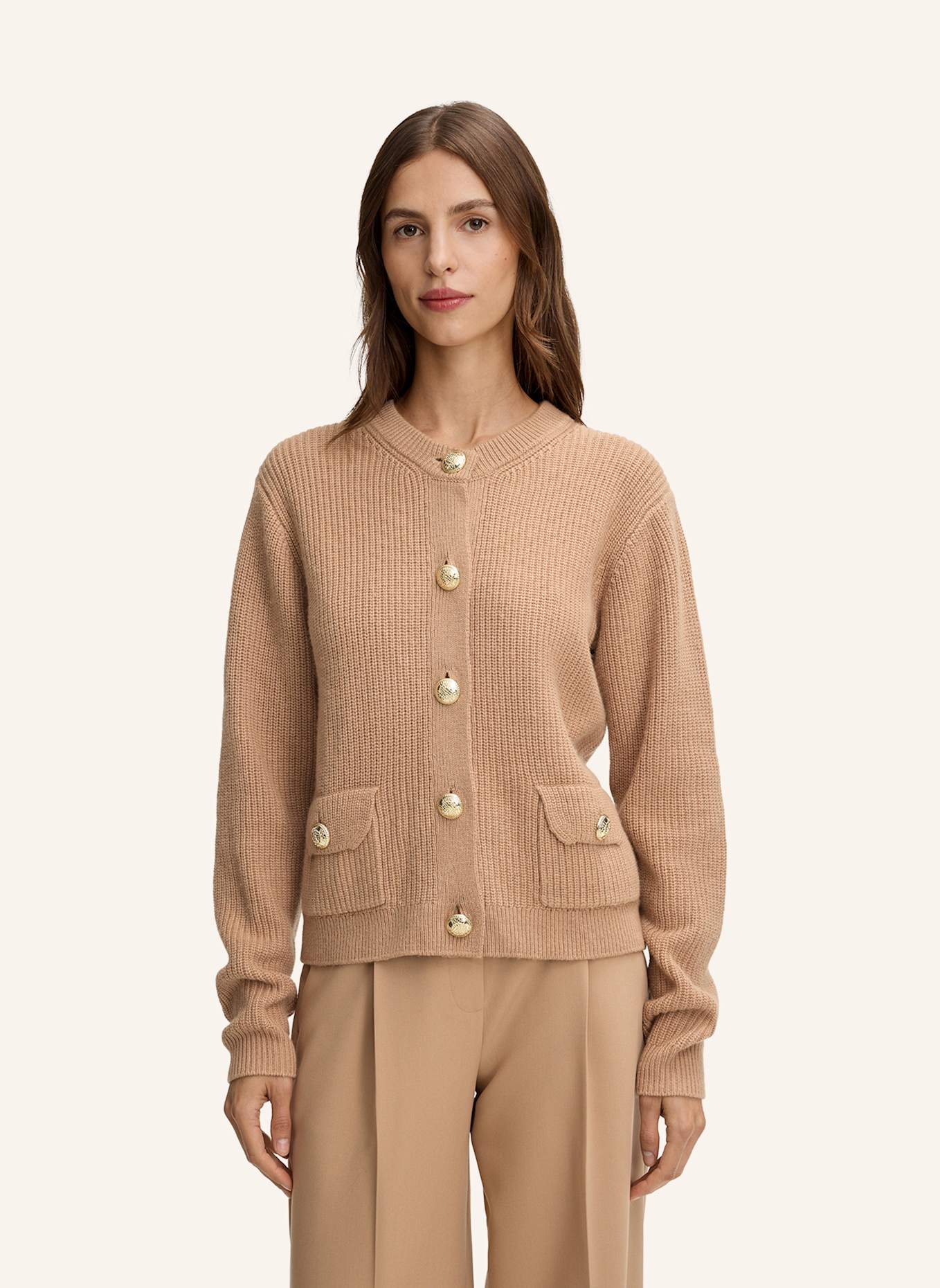 JOOP! Strickjacke: BEIGE