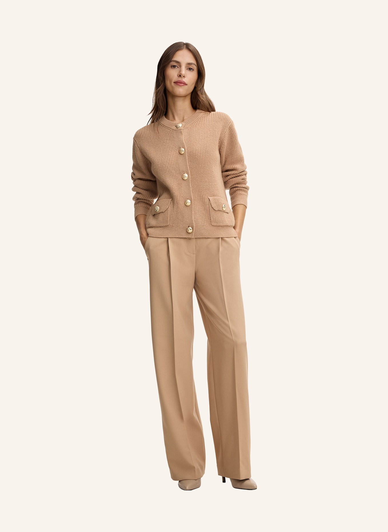 JOOP! Strickjacke: BEIGE