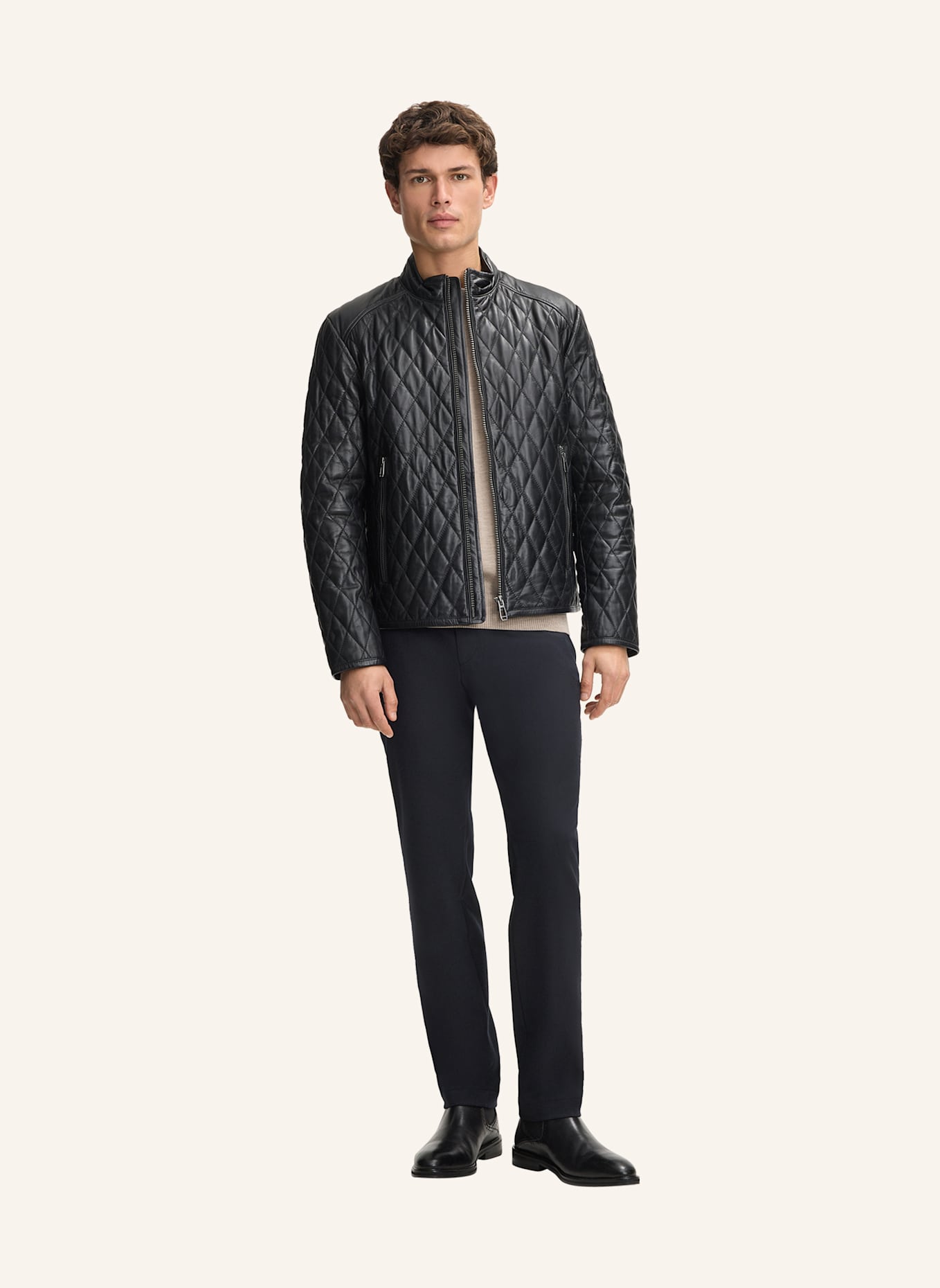 JOOP! Lederjacke: SCHWARZ