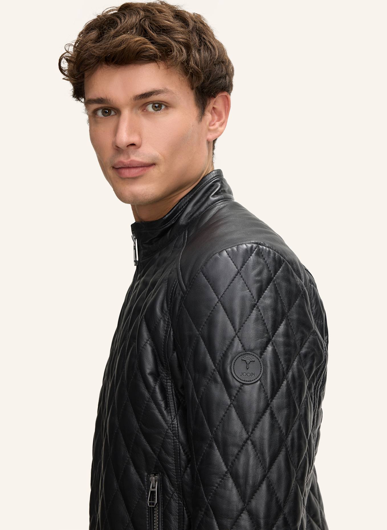 JOOP! Lederjacke: SCHWARZ