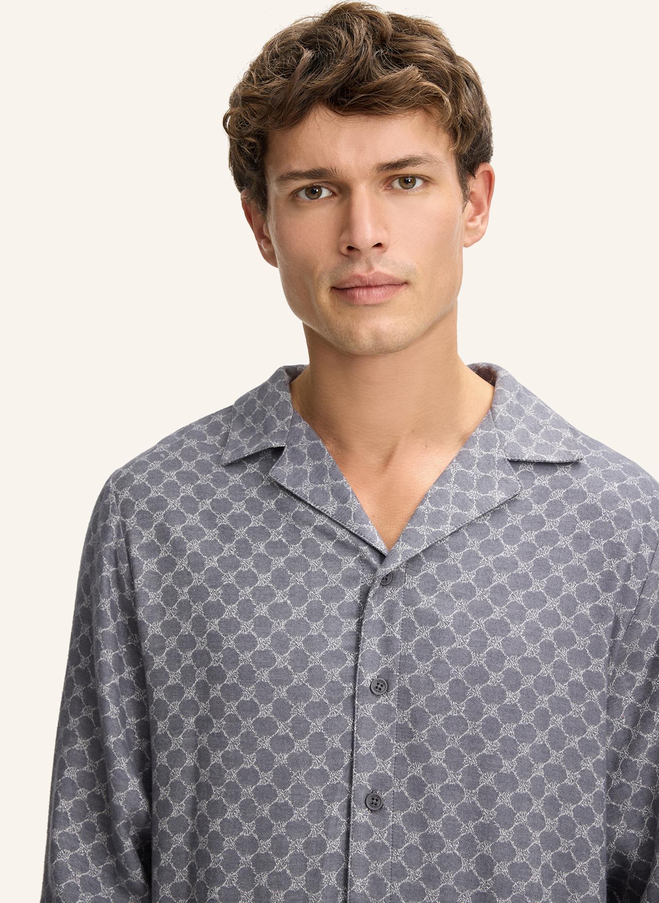 JOOP! Pyjama-Shirt: GRAU