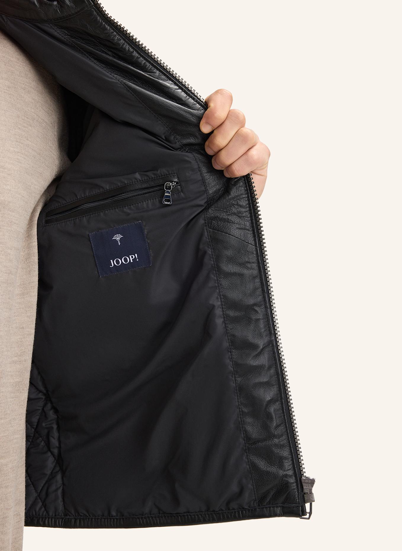 JOOP! Lederjacke: SCHWARZ