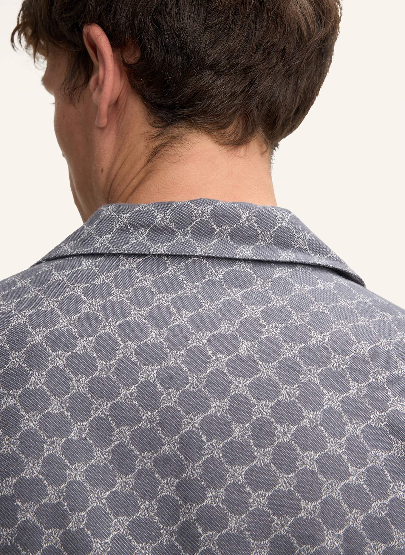 JOOP! Pyjama-Shirt: GRAU