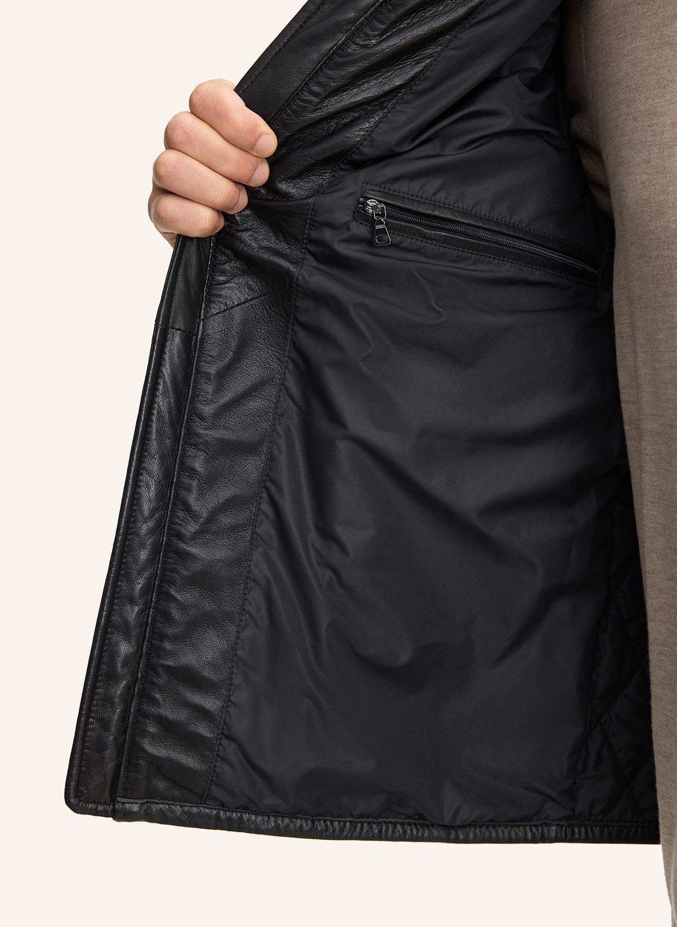 JOOP! Lederjacke: SCHWARZ