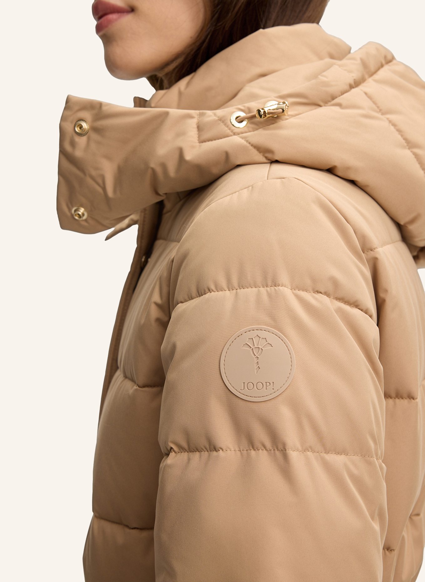 JOOP! Steppmantel: BEIGE