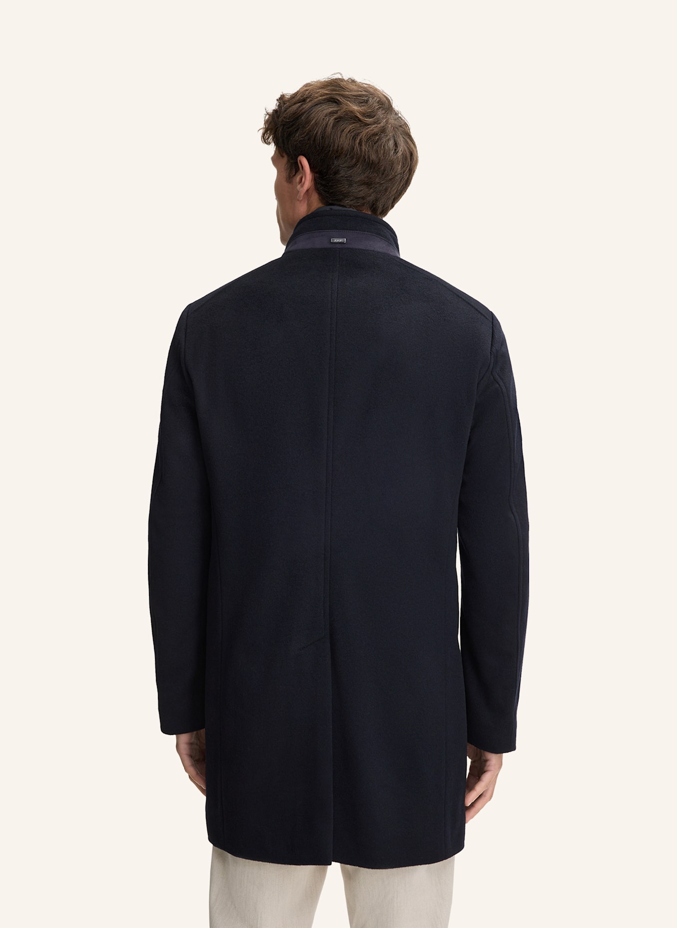 JOOP! Wollmantel: DUNKELBLAU