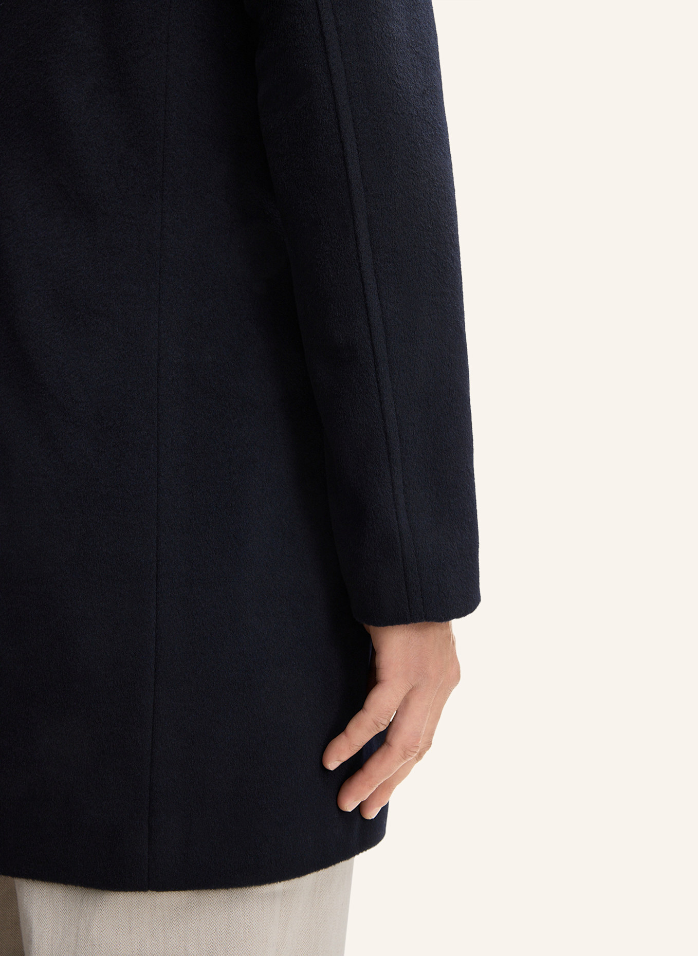 JOOP! Wollmantel: DUNKELBLAU