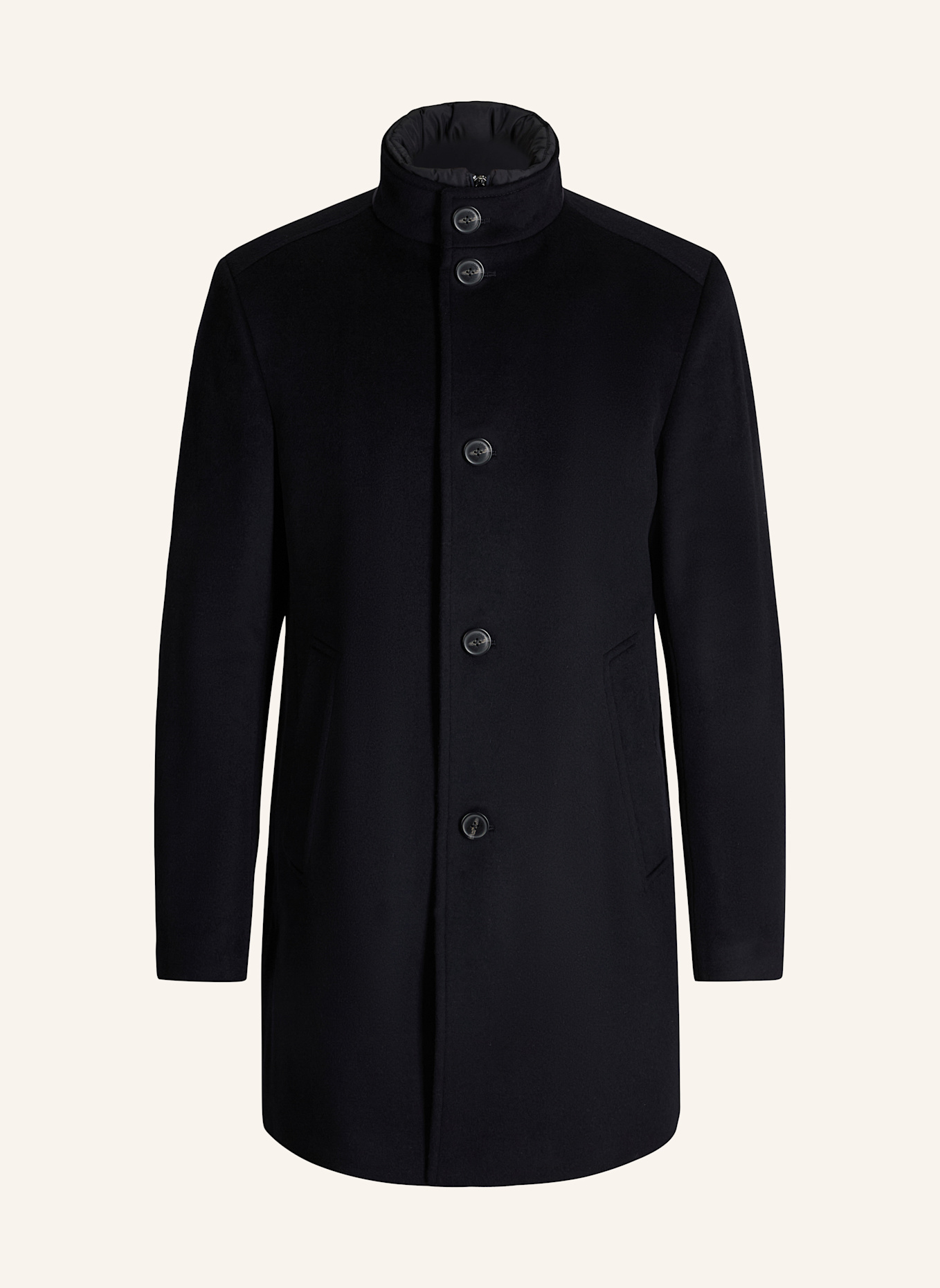 JOOP! Wollmantel: DUNKELBLAU