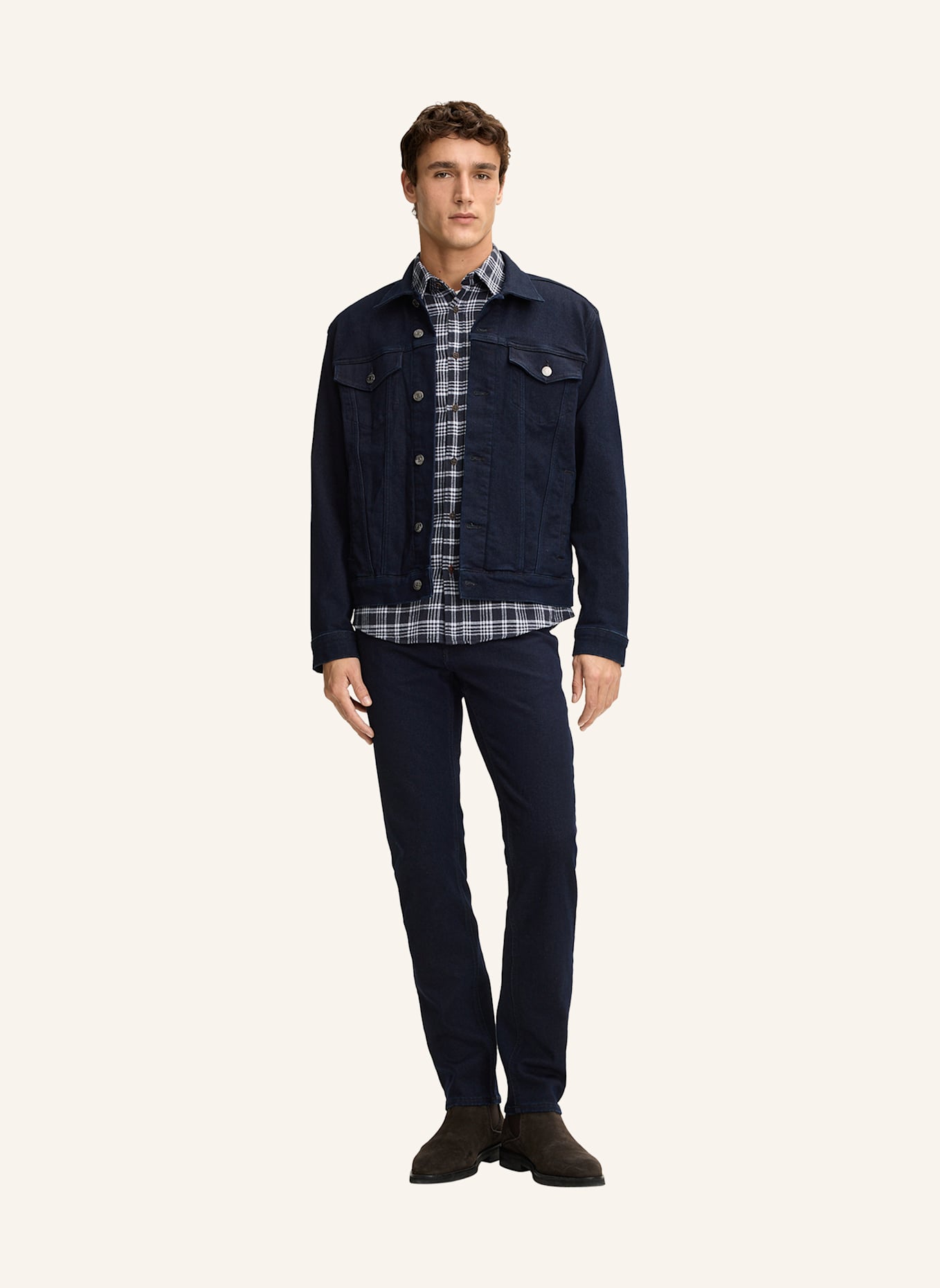 JOOP! JEANS Jeansjacke: DUNKELBLAU