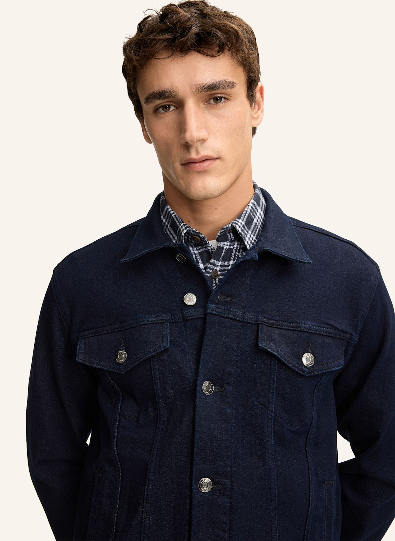 JOOP! JEANS Jeansjacke: DUNKELBLAU