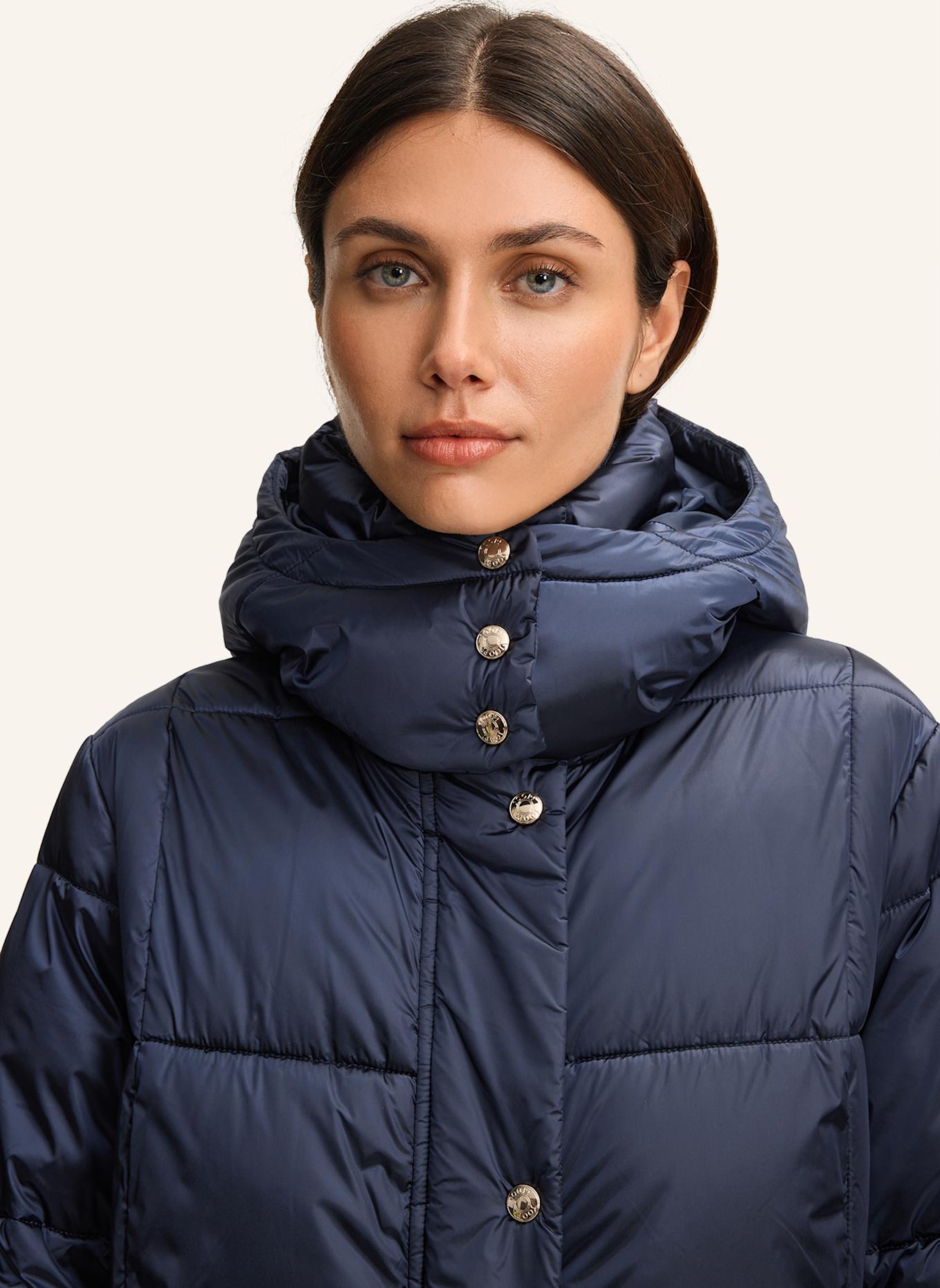 JOOP! Steppmantel CLARISSA mit abnehmbarer Kapuze: DUNKELBLAU
