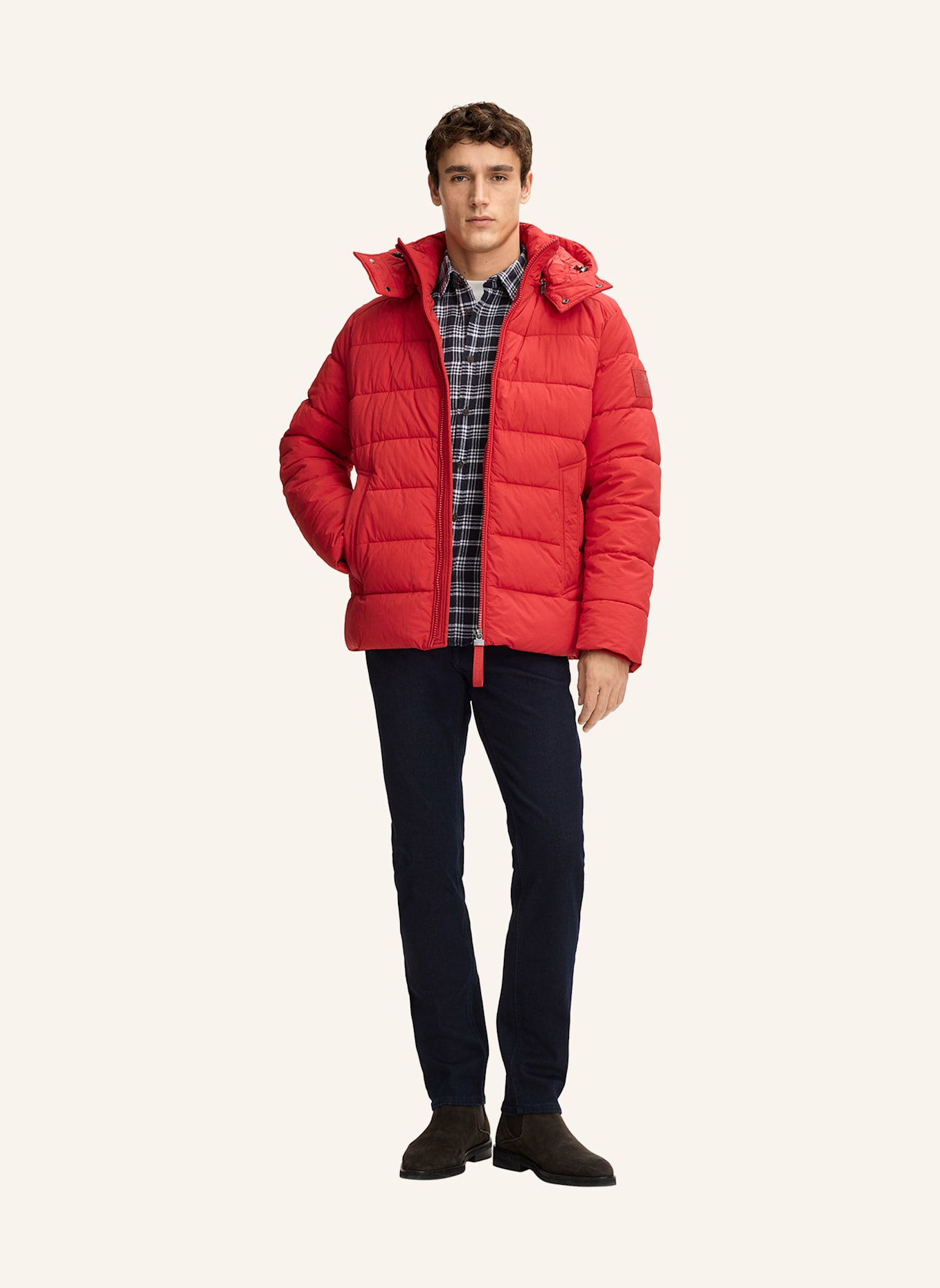 JOOP! JEANS Steppjacke JOSHAS: ROT