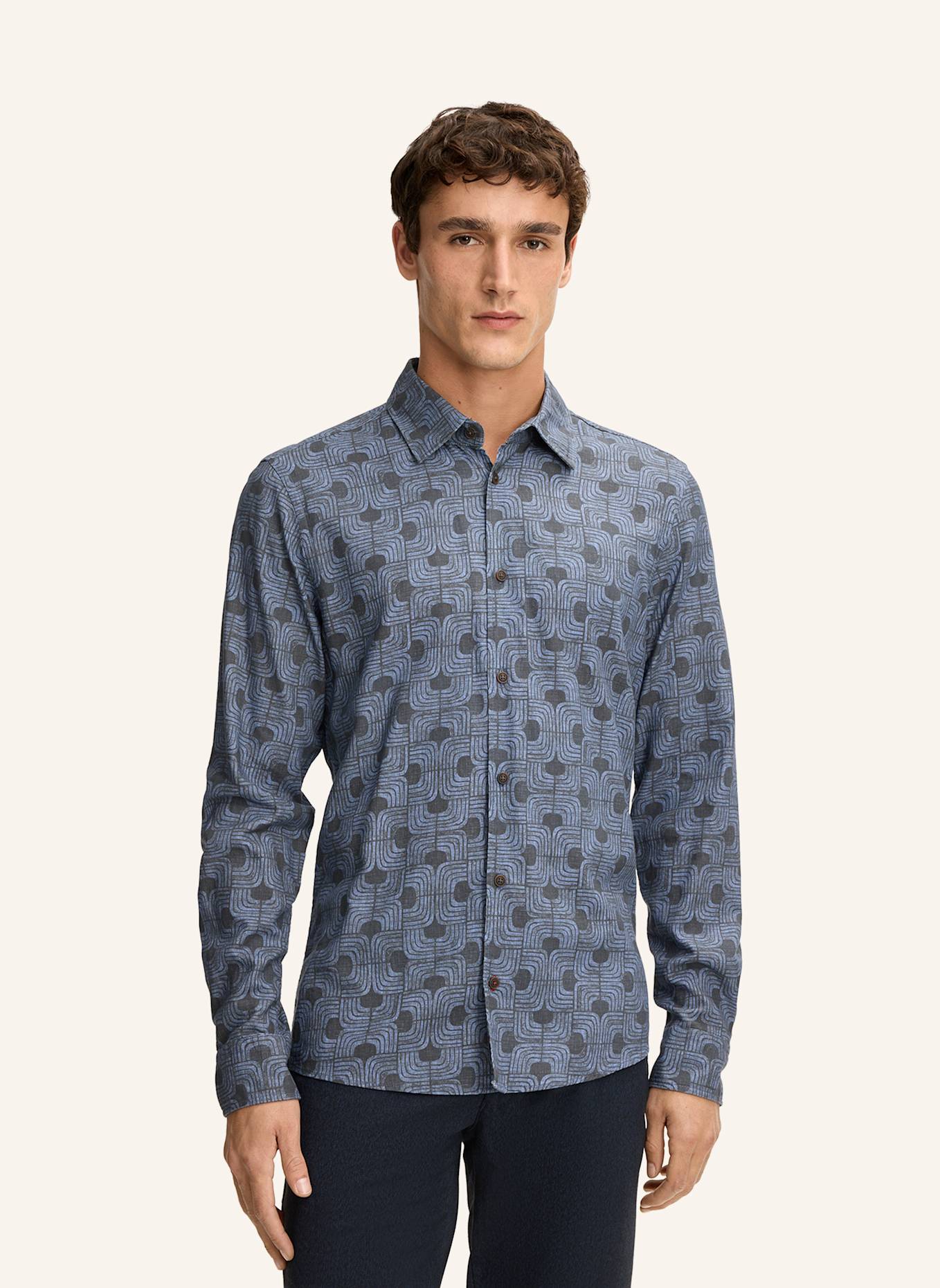 JOOP! JEANS Hemd HANSEN Slim Fit: BLAU