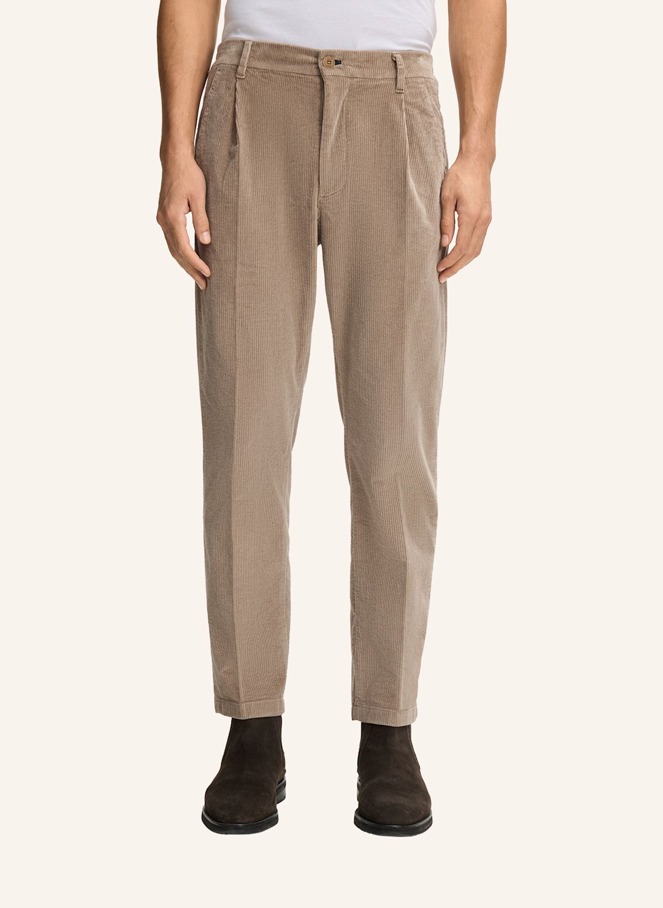 JOOP! JEANS Cordhose Loose Fit: BEIGE