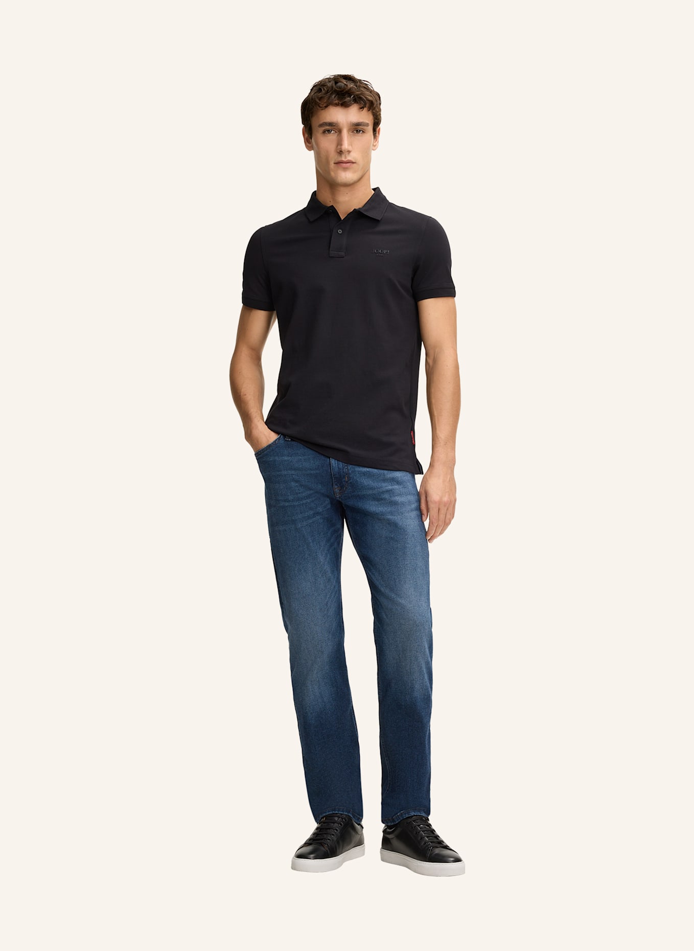 JOOP! JEANS Poloshirt: SCHWARZ