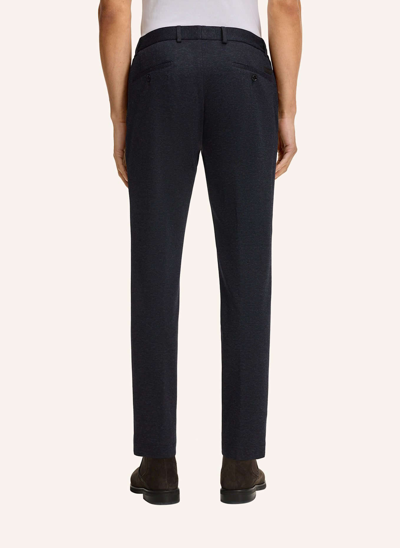 JOOP! Anzughose SAKE im Jogging-Stil Slim Fit: DUNKELBLAU