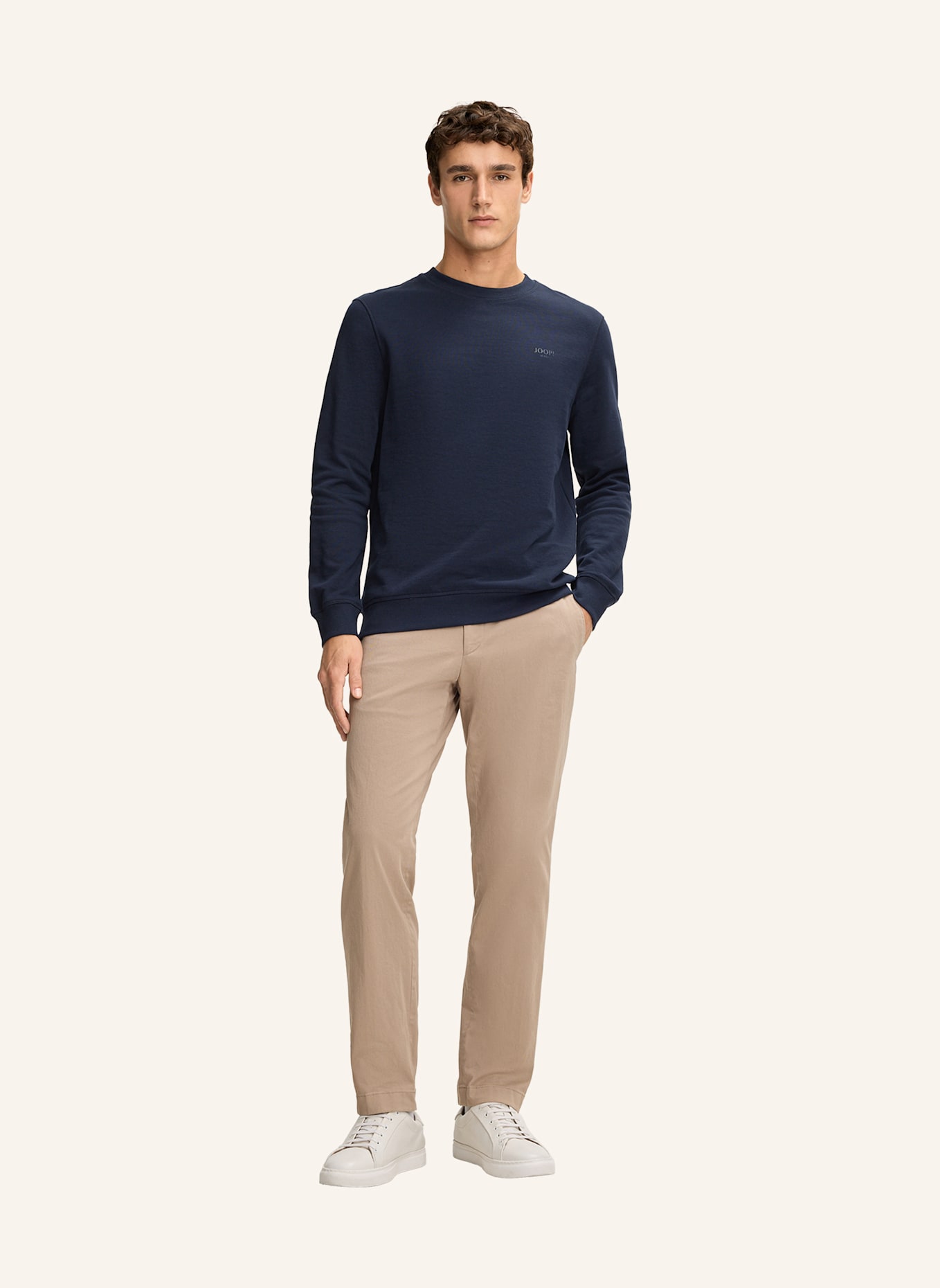 JOOP! JEANS Sweatshirt: DUNKELBLAU