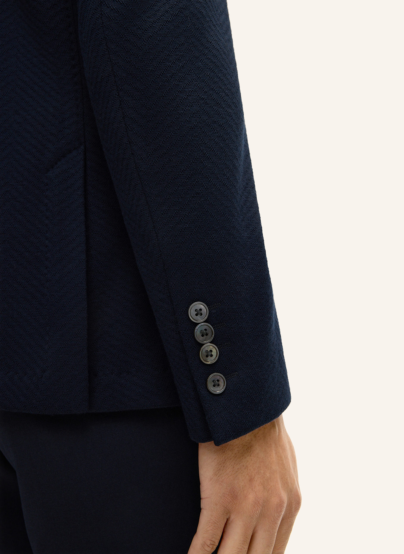 JOOP! Doppelreiher-Sakko Slim Fit: DUNKELBLAU