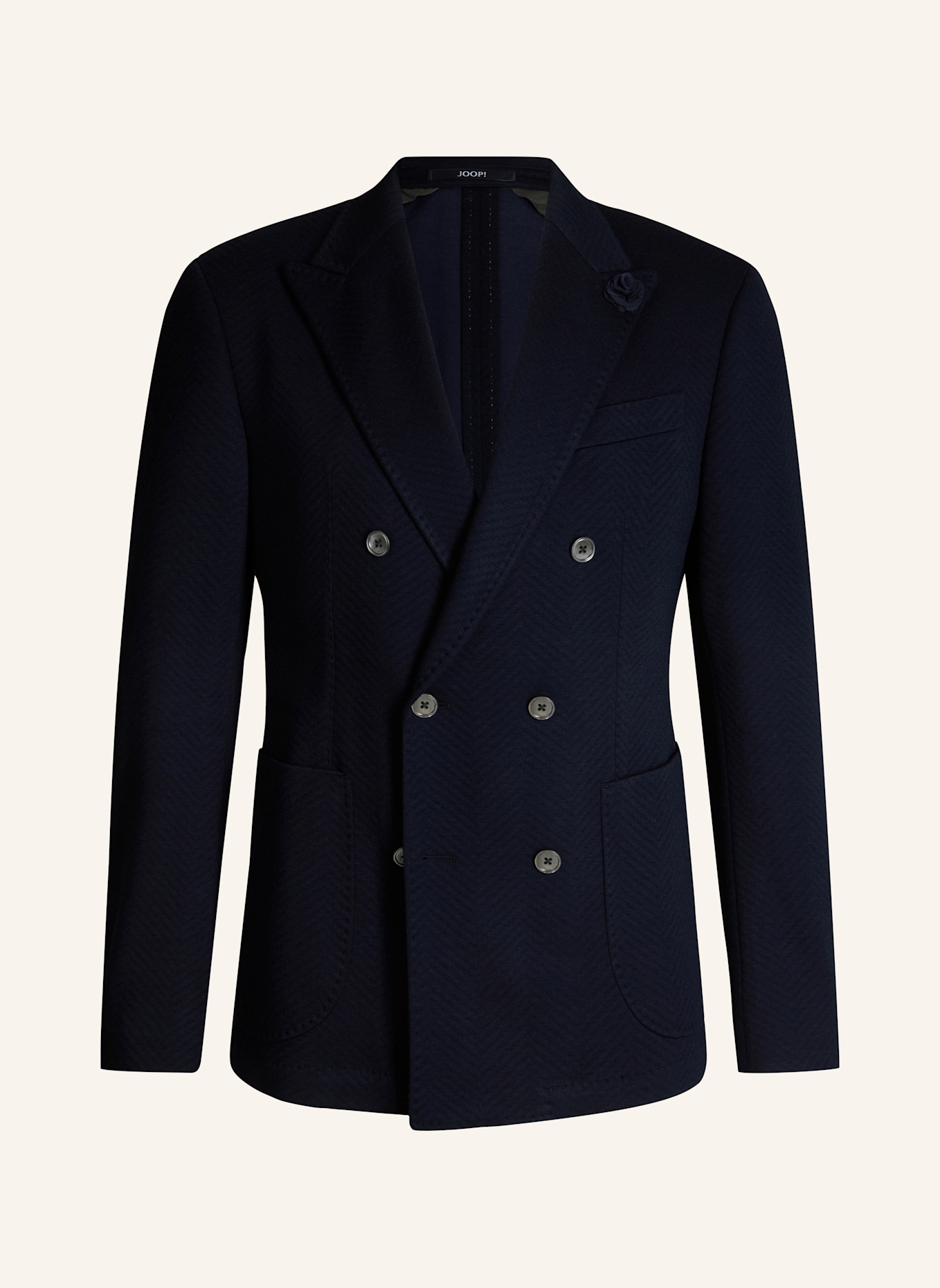 JOOP! Doppelreiher-Sakko Slim Fit: DUNKELBLAU